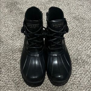 Sperry All-Black Waterproof Boots